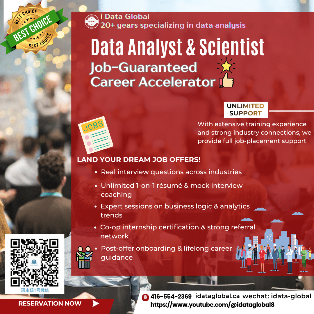 Data Analyst job guaranteed accelerator