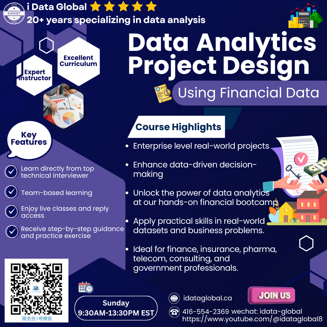 Data analysis project design